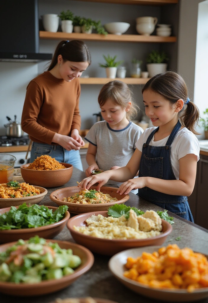 20 Family Bonding Activities That Will Bring You Closer Together (Try #15 This Weekend!) - 13. Cooking International Cuisine