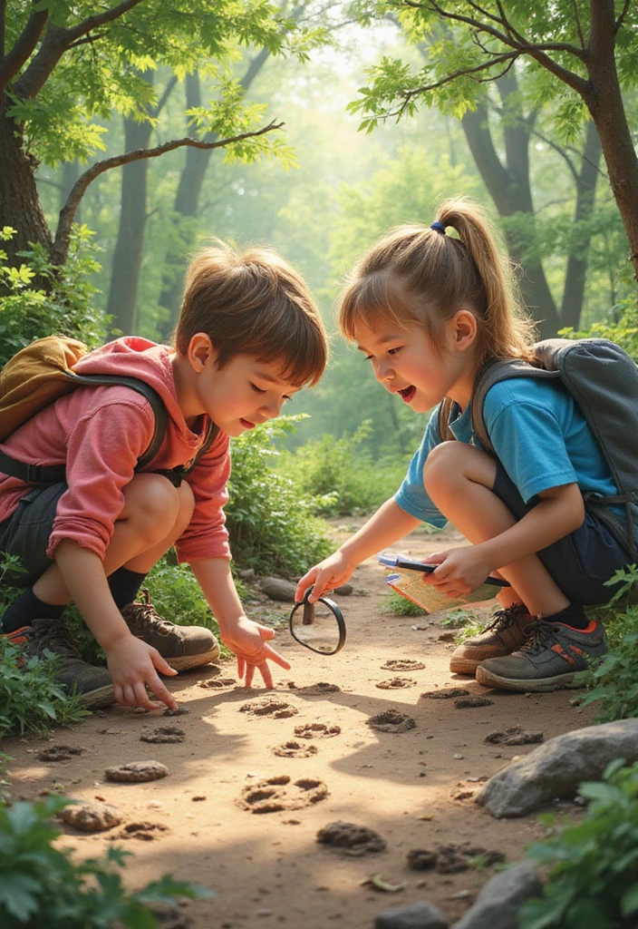 Awesome Scavenger Hunts: 8. Animal Tracking Hunt