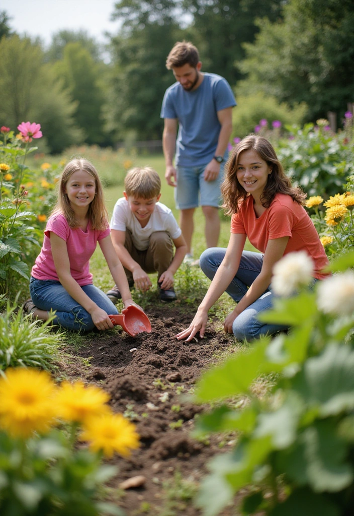 20 Family Bonding Activities That Will Bring You Closer Together (Try #15 This Weekend!) - 11. Gardening Together